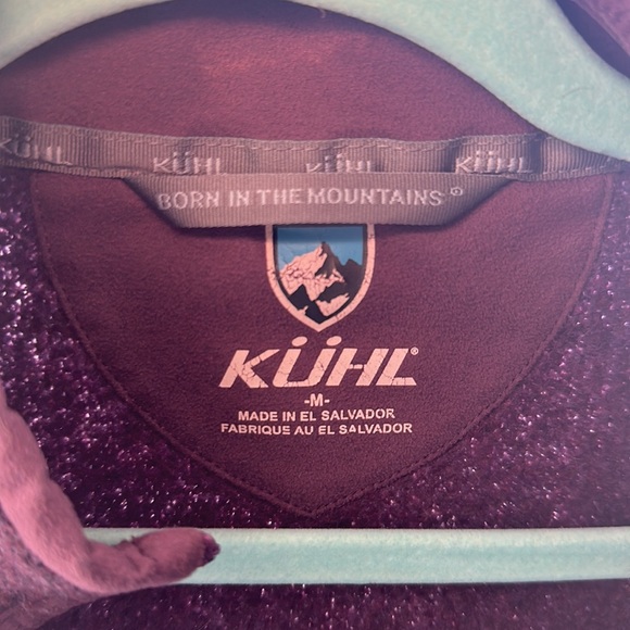 Kuhl Aflpaca Purple Full ZIp Fleece Jacket Women's - Picture 3 of 4